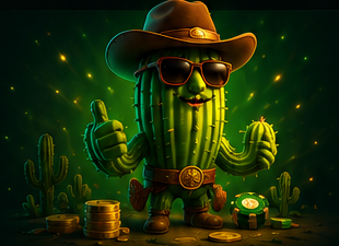 Персонаж кактус Cactus Casino